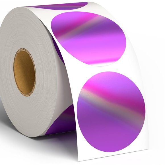 100 CUSTOM THANK YOU STICKERS with your Closet name- ❤️ heart - Picture 3 of 9